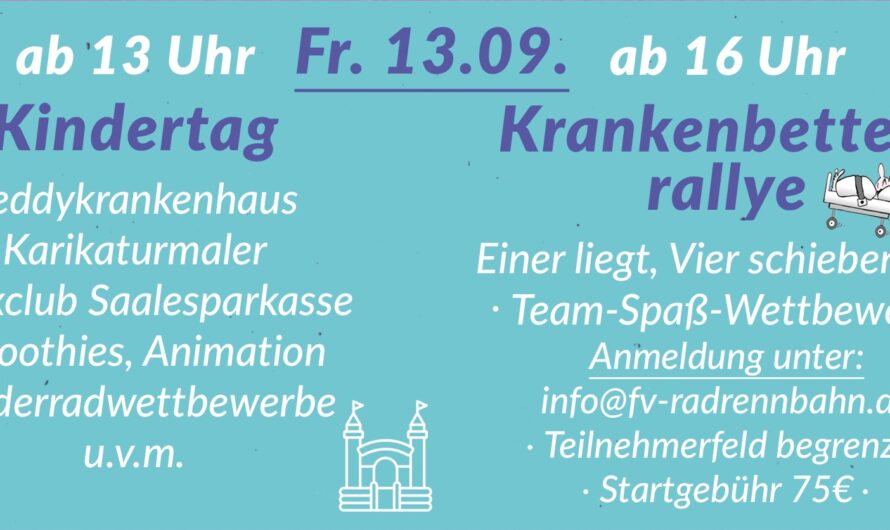 Einladung zum Kindertag am 13.09.2024