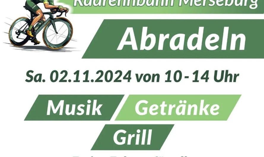 Abradeln – Radrennbahn Merseburg – 2. November 2024