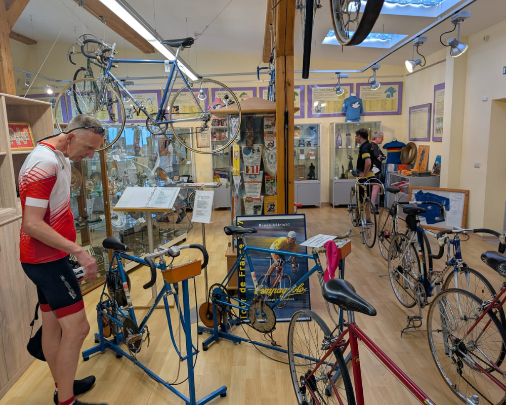 Besuch im Friedensfahrt-Museum