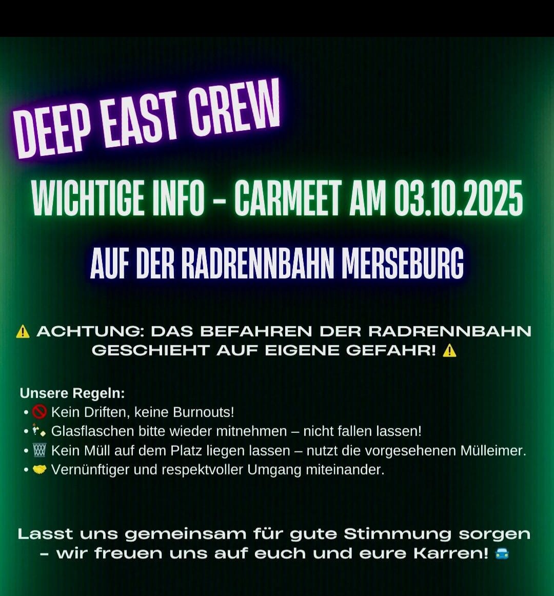 Regeln Carmeet Merseburg 2025