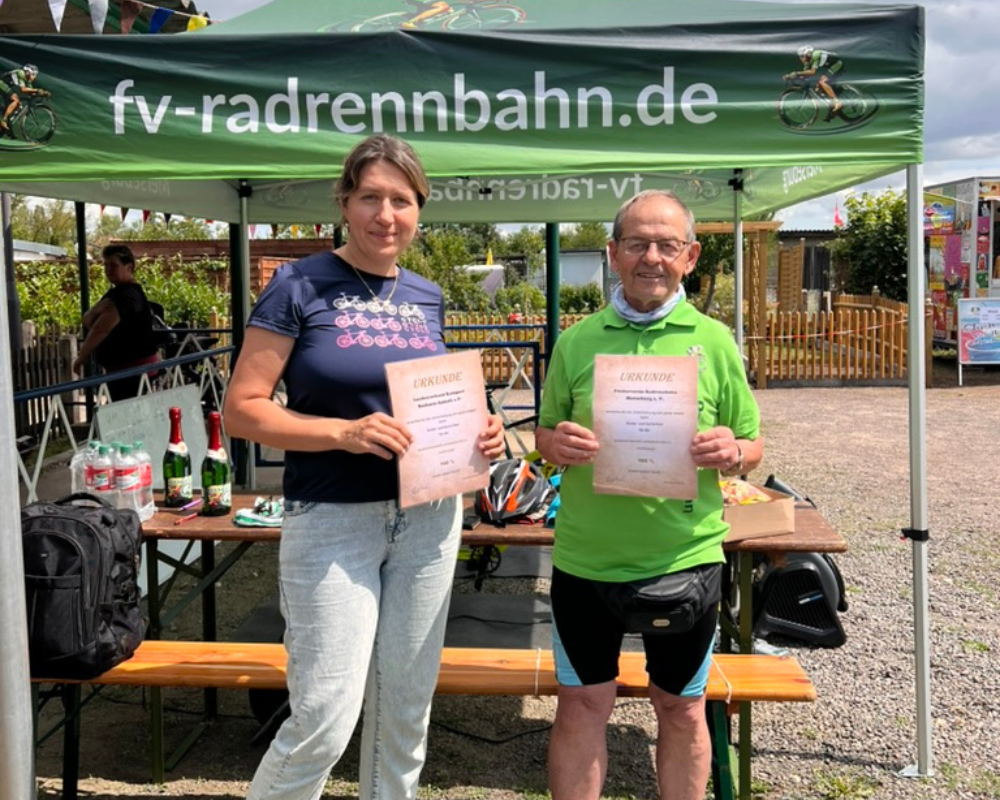 Dankesurkunde für die Unterstützung beim Kinder- und Gartenfest