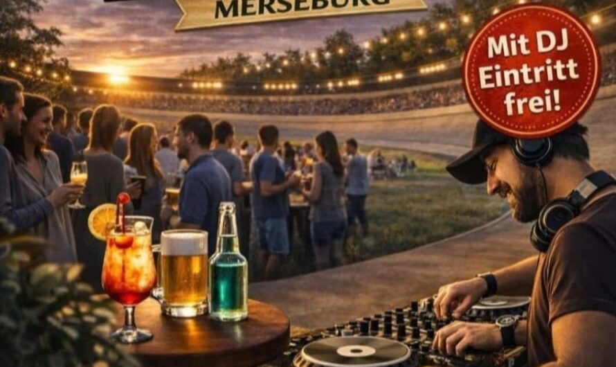 Einladung zur Velo-Party am 4. Juni 2026 auf der Radrennbahn Merseburg