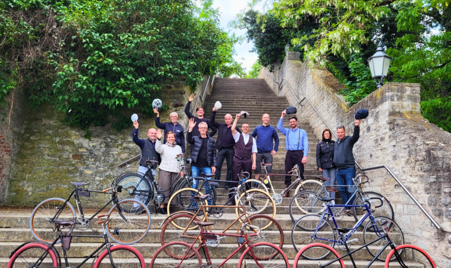 Erste Velo-Party bei guter Laune und bester Stimmung auf der Radrennbahn Merseburg